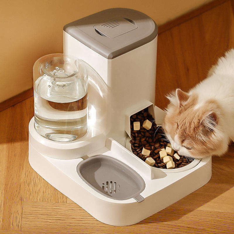 Automatic Pet Feeder - Stainless Steel Bowl