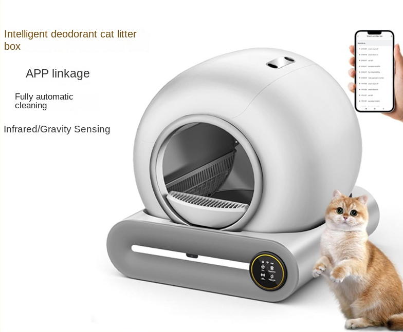 Smart Litter Box – Ionisation & Auto Cleaning