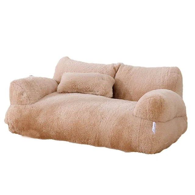 Luxury Plush Cat & Dog Sofa Bed