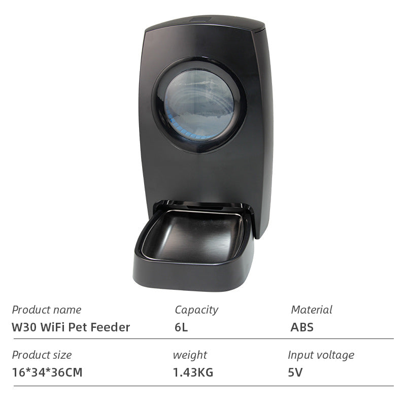 WiFi Smart Microchip Automatic Pet Feeder