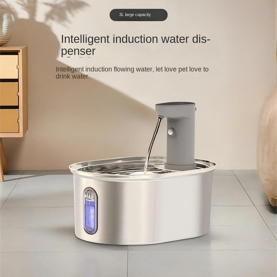 Smart Stainless Steel Pet Water Dispenser