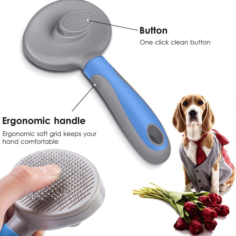 Pet Slicker Brush – Deshedding Comb
