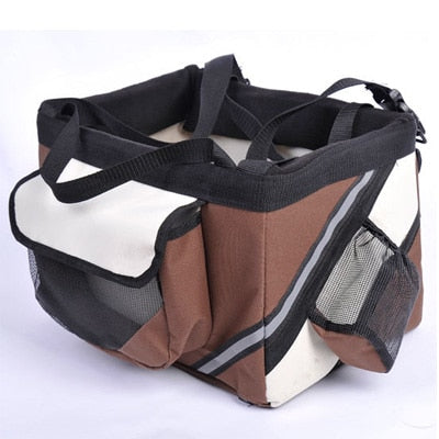 Portable Pet Bicycle Carrier Bag