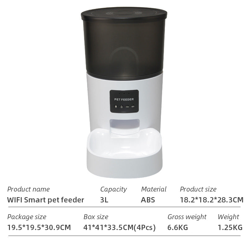 WiFi Smart Microchip Automatic Pet Feeder