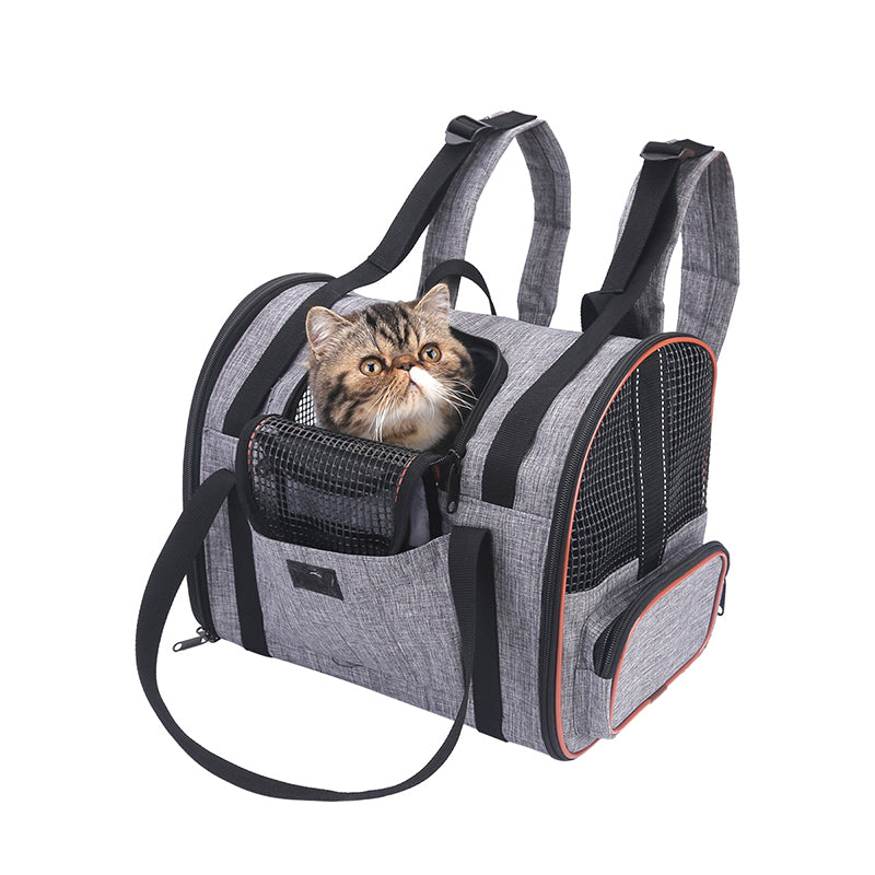 Multi-Function Folding Pet Car Seat Carrier
