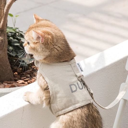 Adjustable Cat & Dog Chest Harness