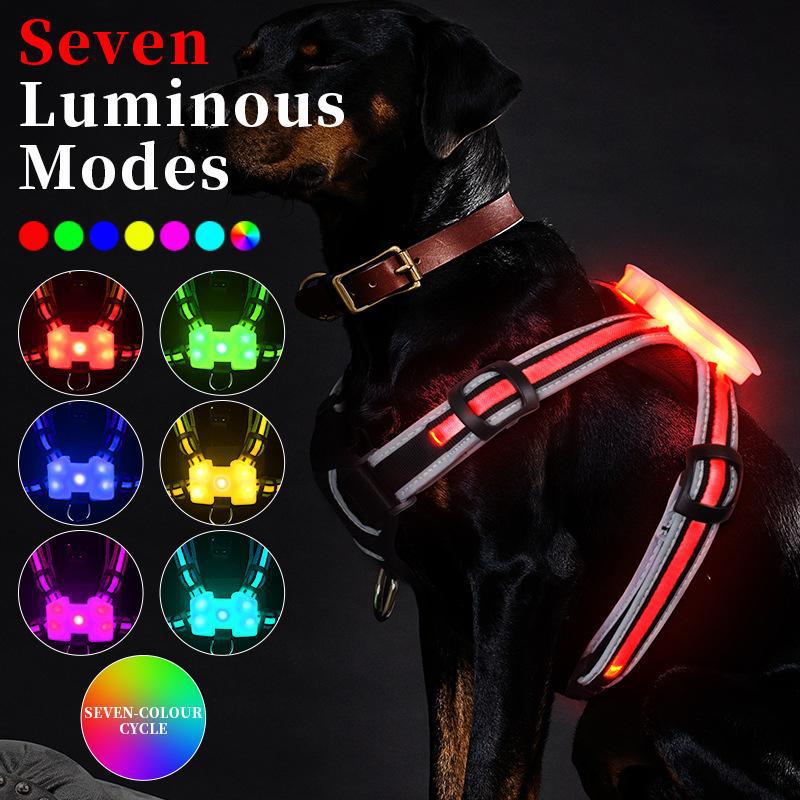 LED Dog Walking Safety Vest