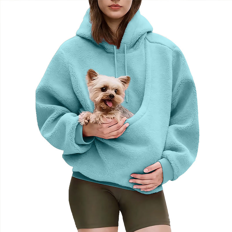 Hands-Free Pet Carrier Hoodie Sweatshirt