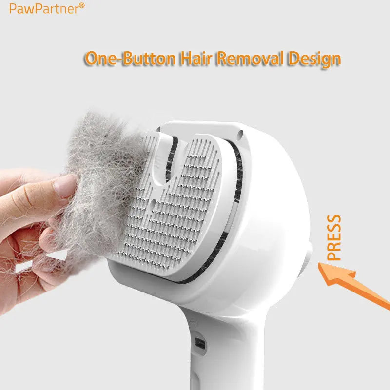 PawPartner Self-Cleaning Mist Grooming Comb