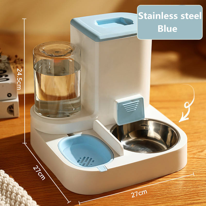 Automatic Pet Feeder - Stainless Steel Bowl