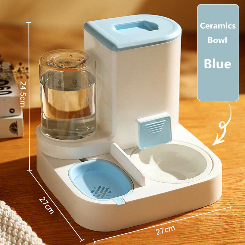 Automatic Pet Feeder - Stainless Steel Bowl