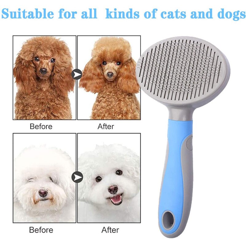 Pet Slicker Brush – Deshedding Comb