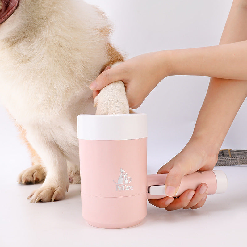 Electric Auto Dog Paw Washer Cup