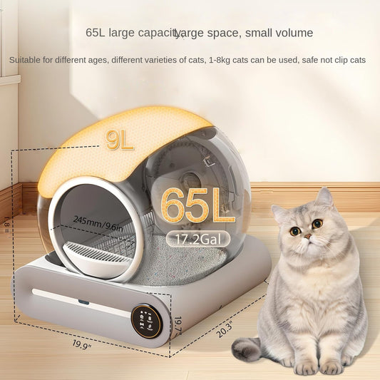 Smart Litter Box – Ionisation & Auto Cleaning
