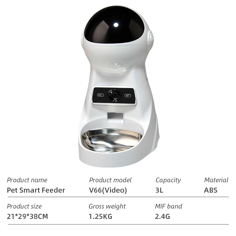 WiFi Smart Microchip Automatic Pet Feeder