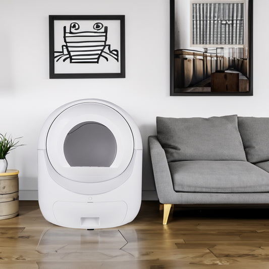 Smart WiFi Cat Litter Box – Multi-Cat & 5G