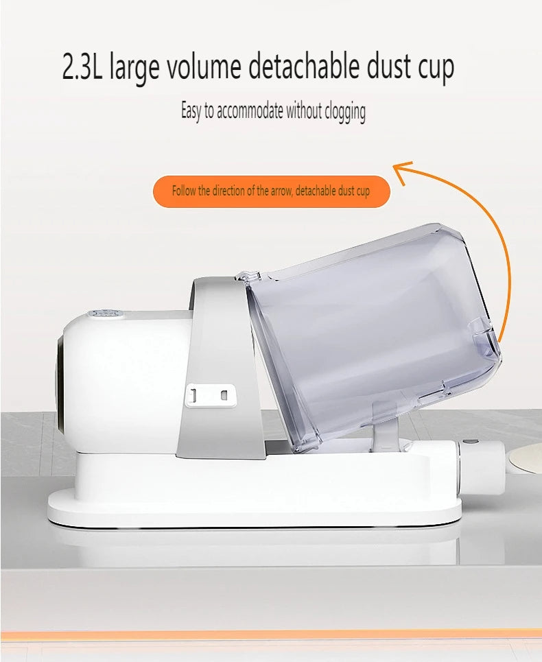 Pet Grooming Vacuum Kit – 2.3L Dust Cup