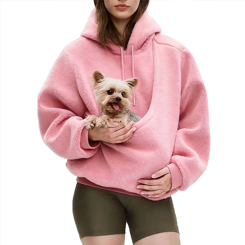 Hands-Free Pet Carrier Hoodie Sweatshirt