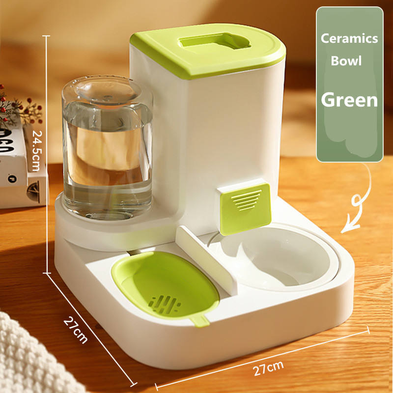 Automatic Pet Feeder - Stainless Steel Bowl