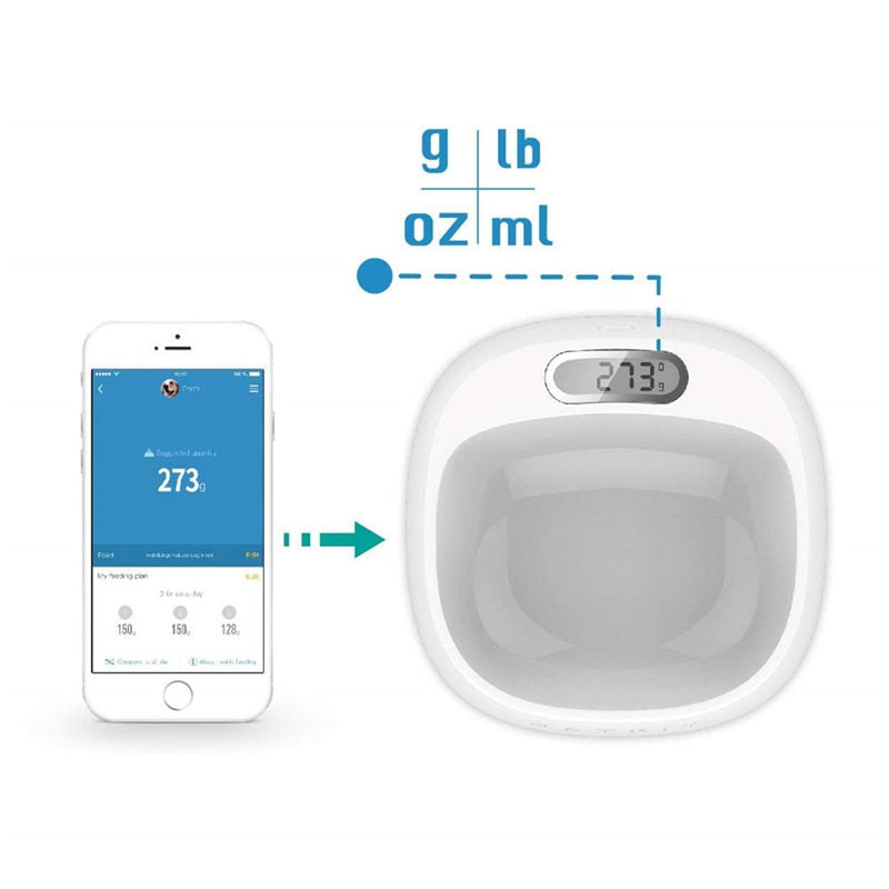 PETKIT Smart Weighing Dog Slow Feeder Bowl