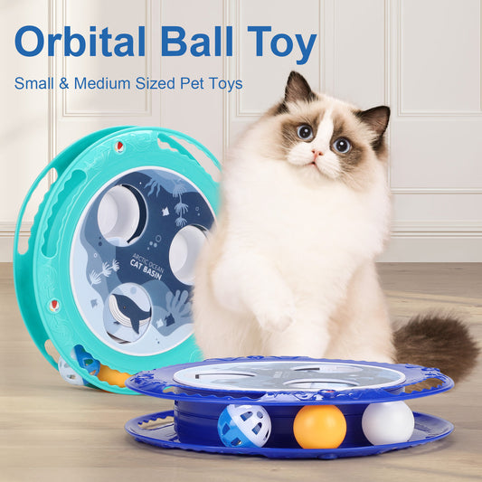 360° Electric Rotating Cat Ball Toy