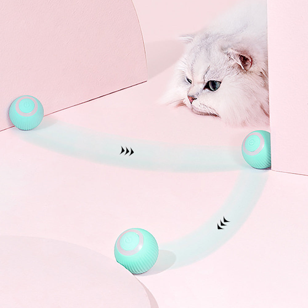 Electric Gravity Rolling Cat Ball Toy