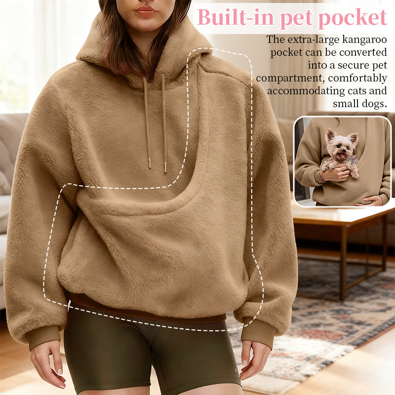 Hands-Free Pet Carrier Hoodie Sweatshirt