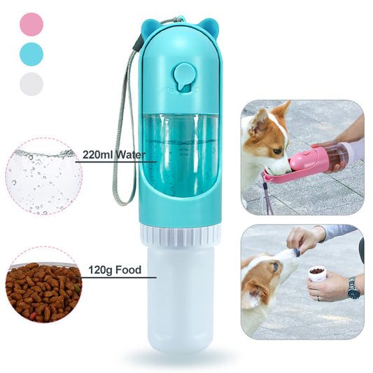 Portable 2-in-1 Pet Water & Food Cup