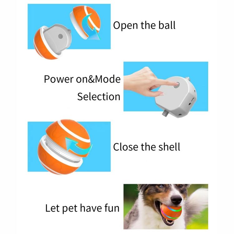 Waterproof Electric Molar Smart Toy Ball