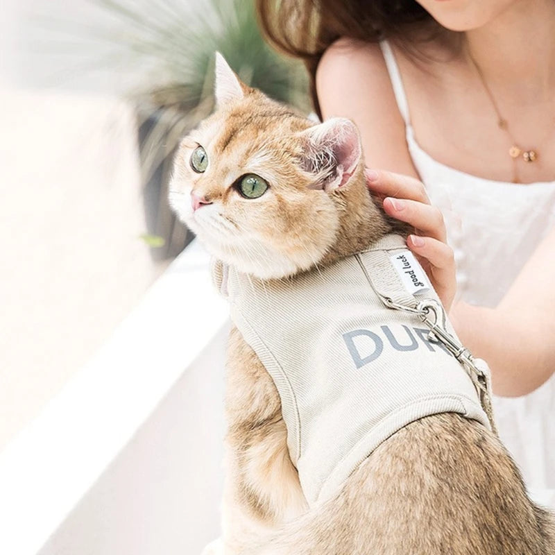 Adjustable Cat & Dog Chest Harness