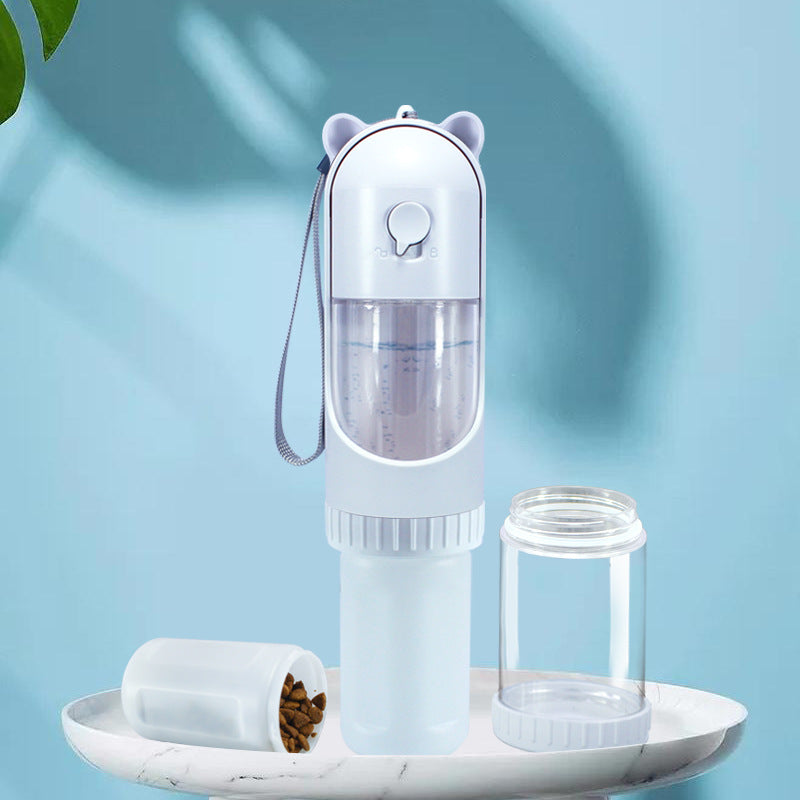 Portable 2-in-1 Pet Water & Food Cup