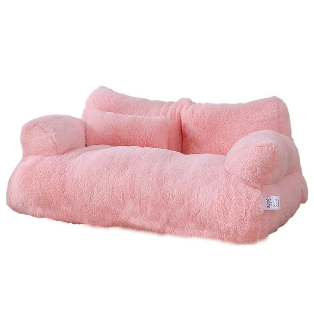 Luxury Plush Cat & Dog Sofa Bed