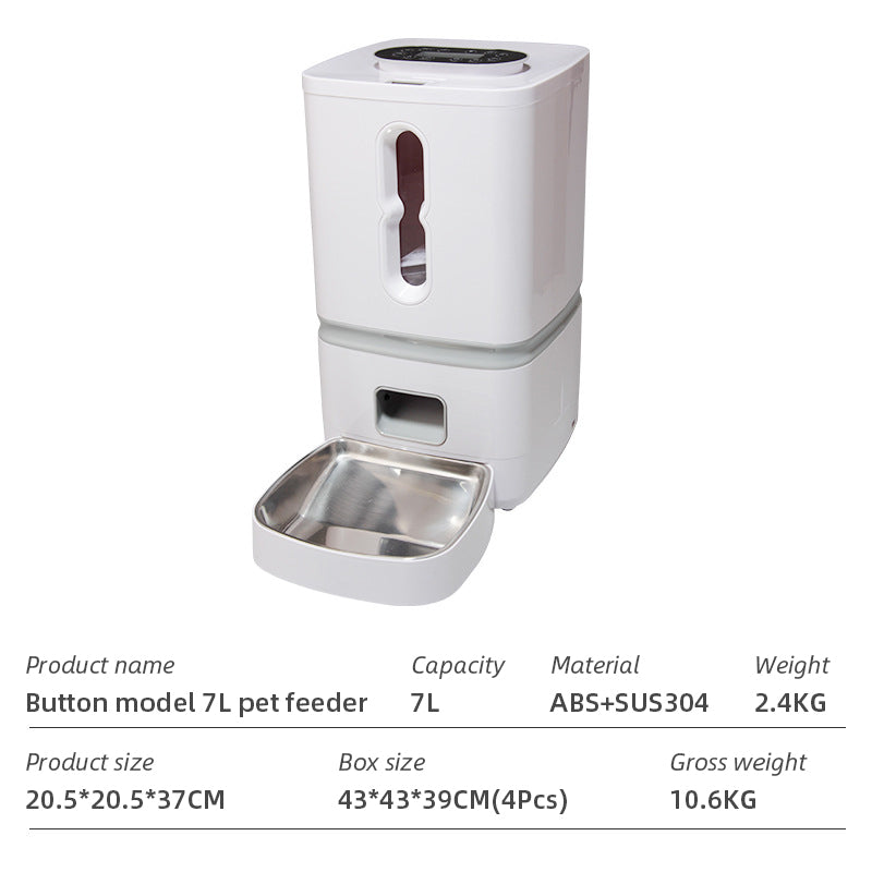 WiFi Smart Microchip Automatic Pet Feeder