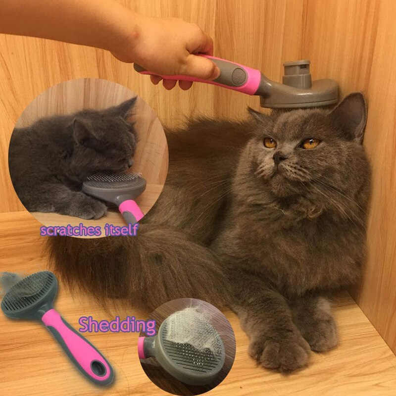 Pet Slicker Brush – Deshedding Comb