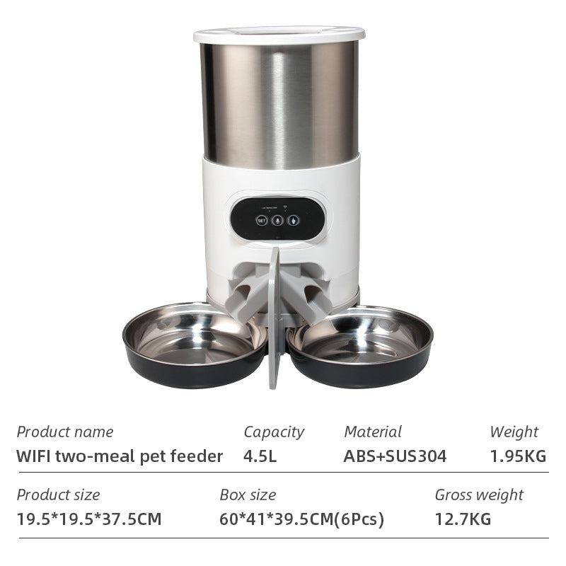 WiFi Smart Microchip Automatic Pet Feeder