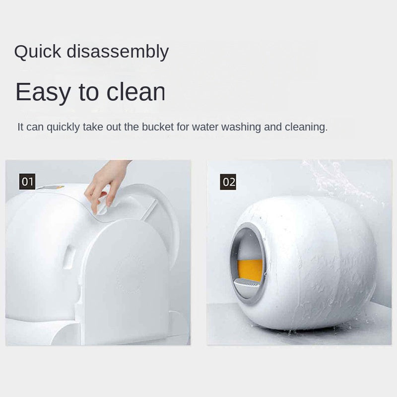 Smart Litter Box – Ionisation & Auto Cleaning