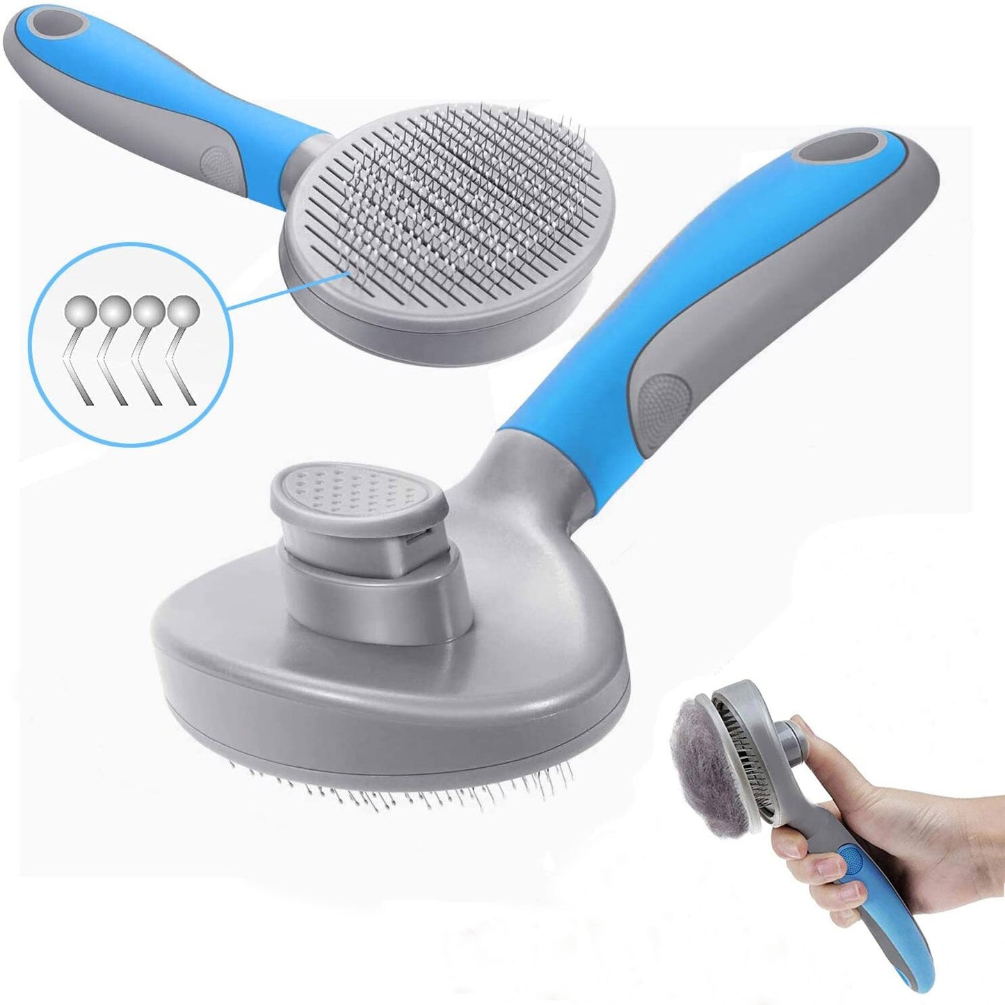 Pet Slicker Brush – Deshedding Comb