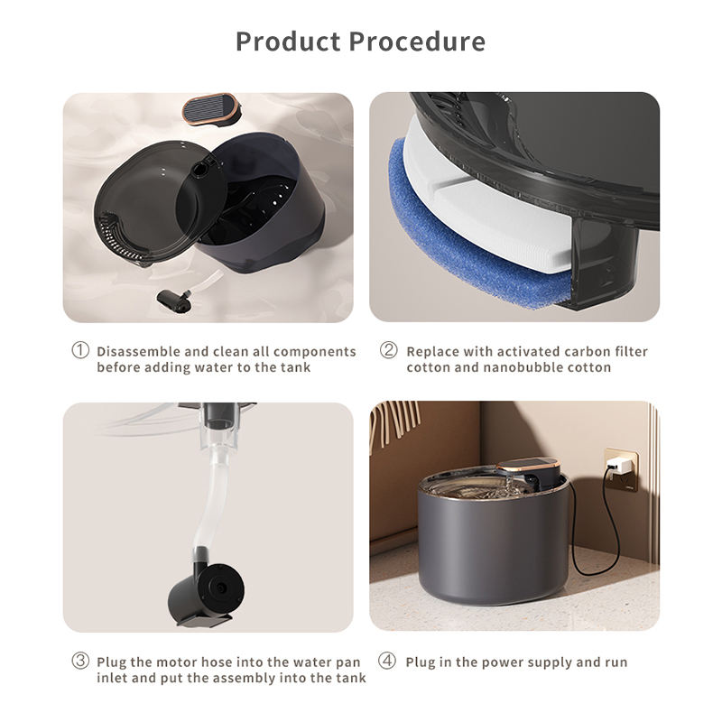 Large Capacity Auto Pet Water Dispenser