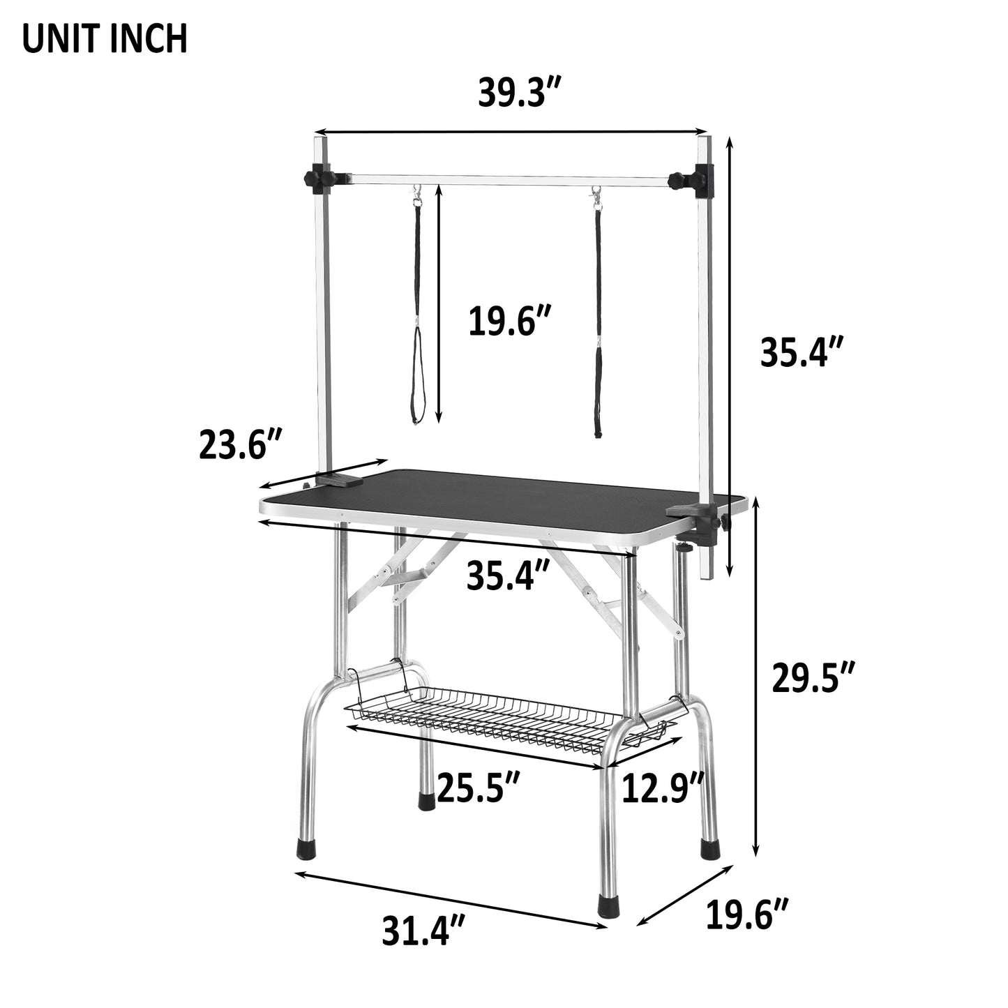 36" Professional Dog Grooming Table