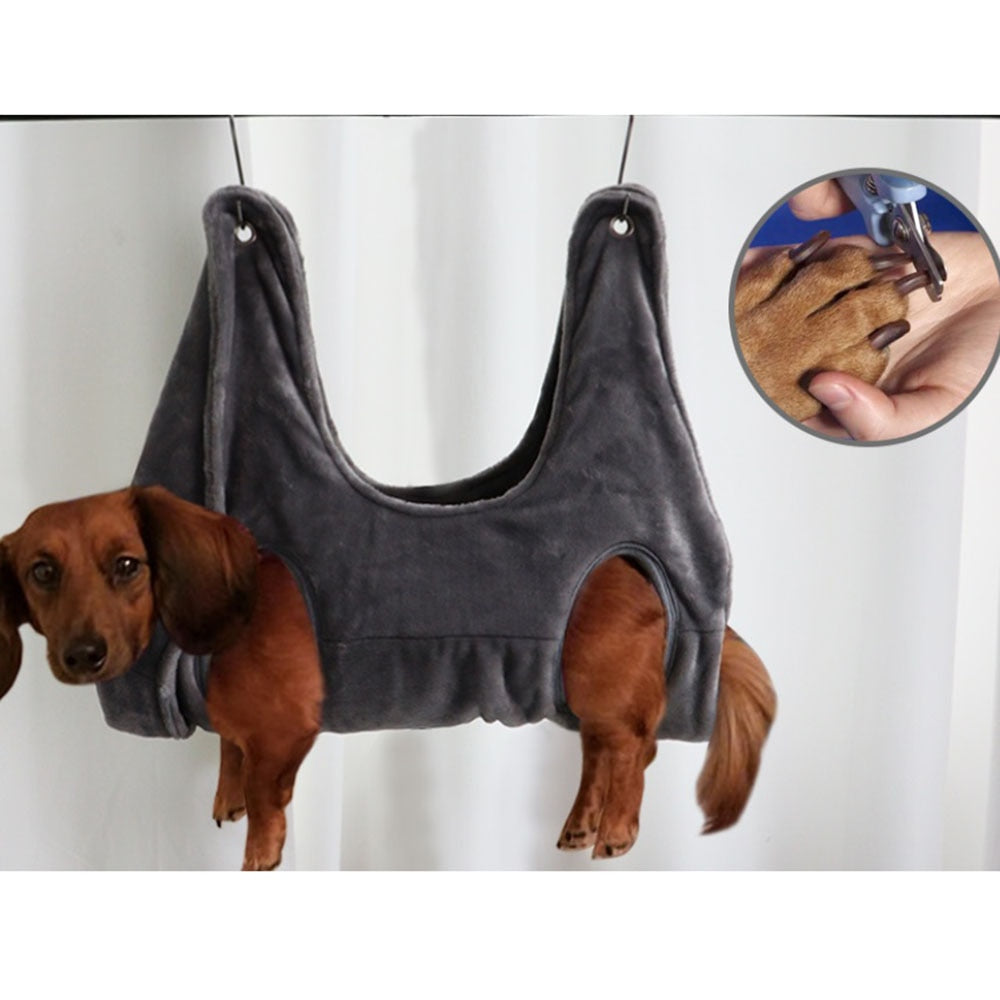 Pet Grooming Restraint Hammock Bag