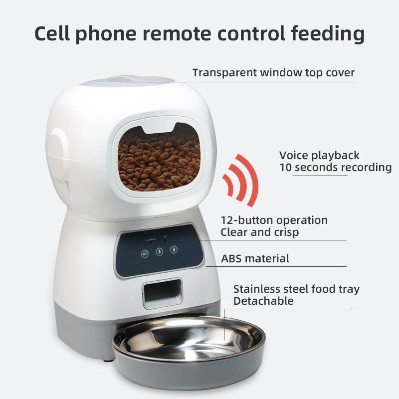 WiFi Smart Microchip Automatic Pet Feeder
