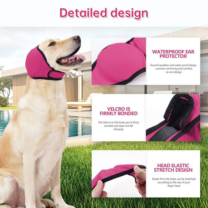 Waterproof Dog Ear Muffs – Noise Cancelling