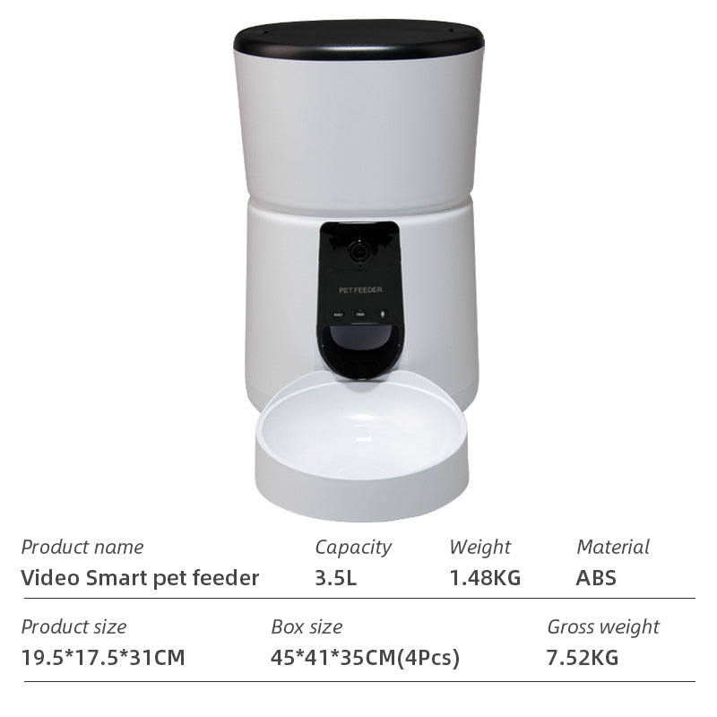 WiFi Smart Microchip Automatic Pet Feeder
