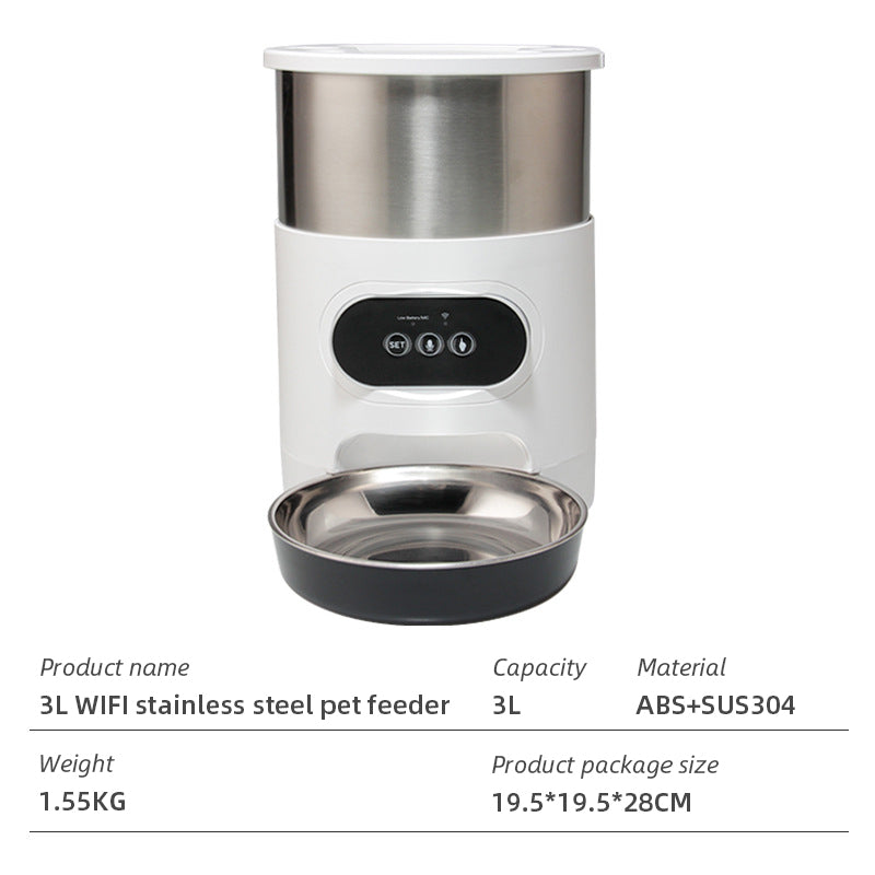 WiFi Smart Microchip Automatic Pet Feeder