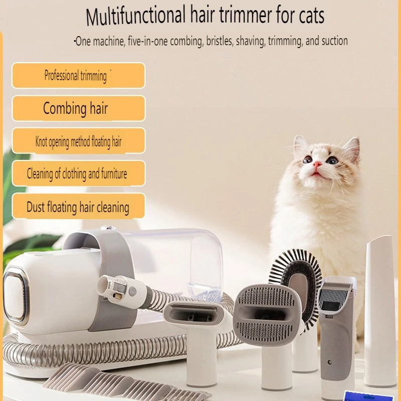 Pet Grooming Vacuum Kit – 2.3L Dust Cup