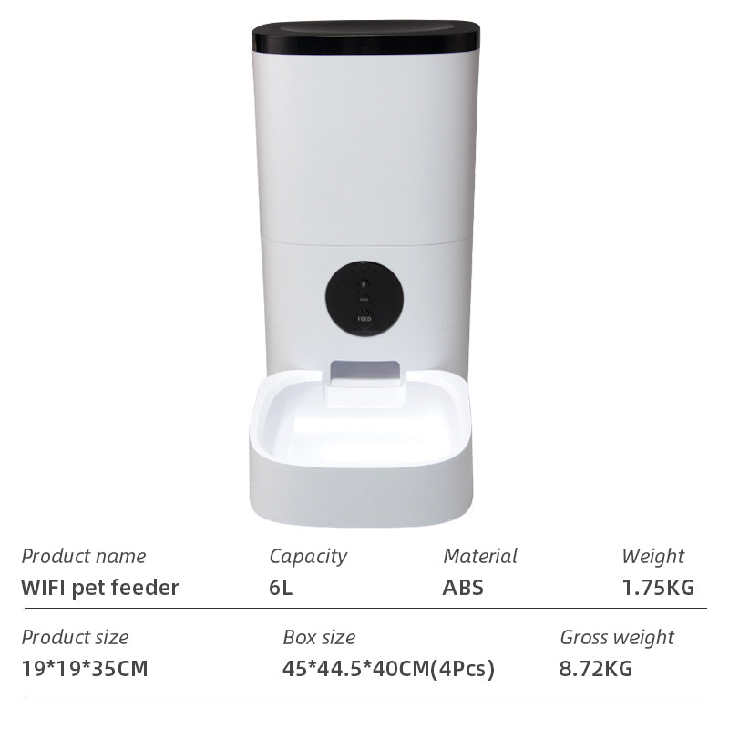WiFi Smart Microchip Automatic Pet Feeder