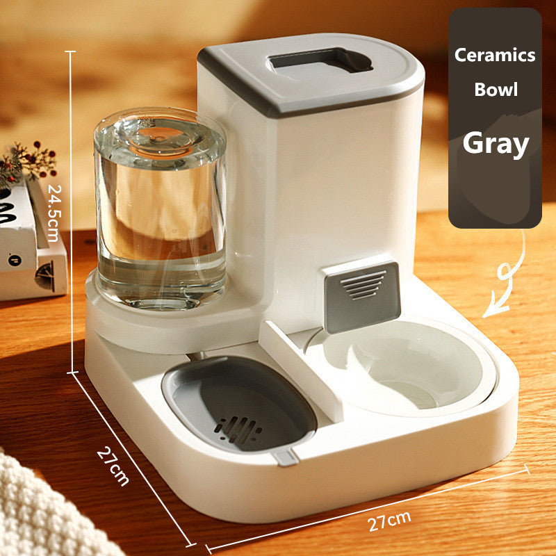 Automatic Pet Feeder - Stainless Steel Bowl