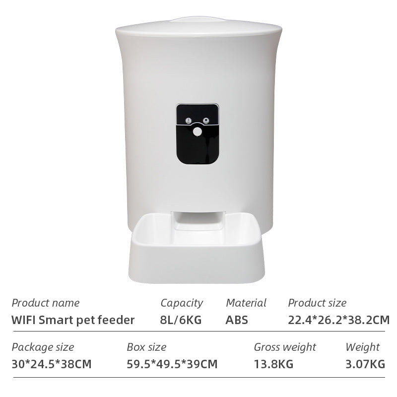 WiFi Smart Microchip Automatic Pet Feeder