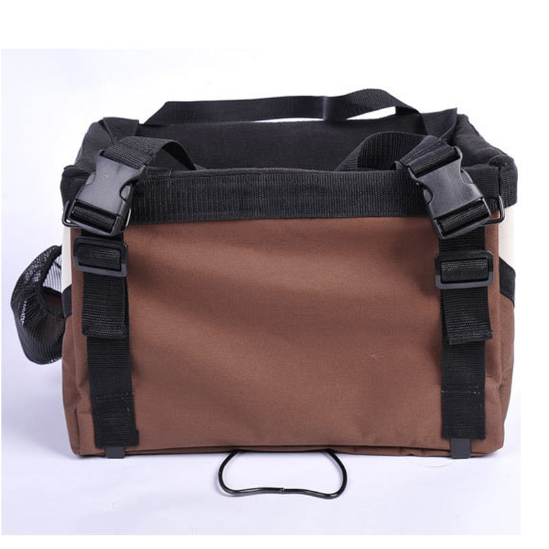 Portable Pet Bicycle Carrier Bag