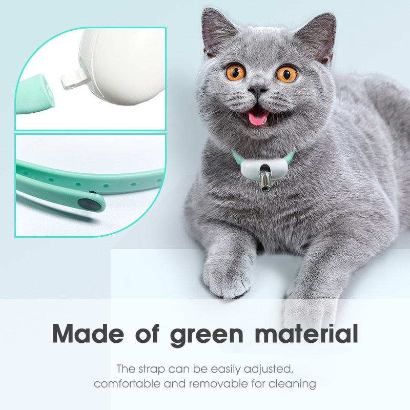 Smart Laser Cat Collar Toy – USB Rechargeable